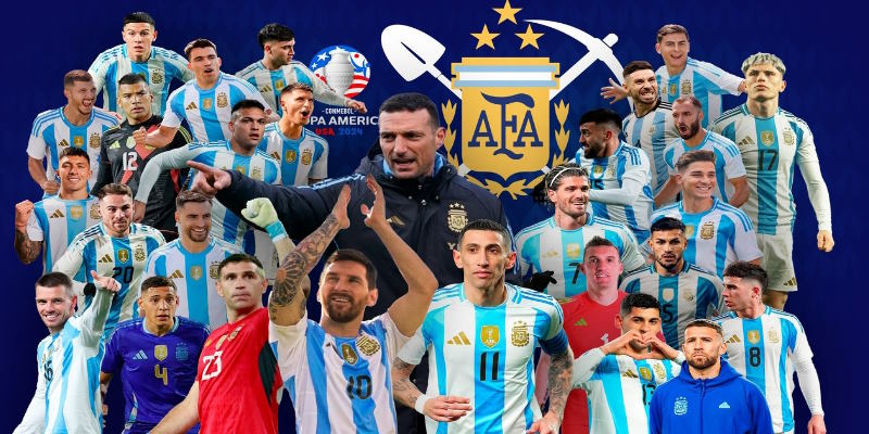 Đội hình toàn “Ngôi sao” của Argentina tại Copa America 2024