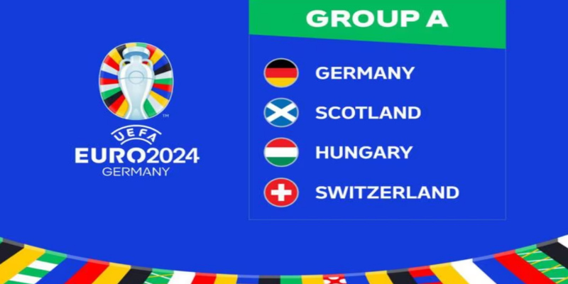 Các đối thủ tại vòng bảng Euro 2024 của Đức